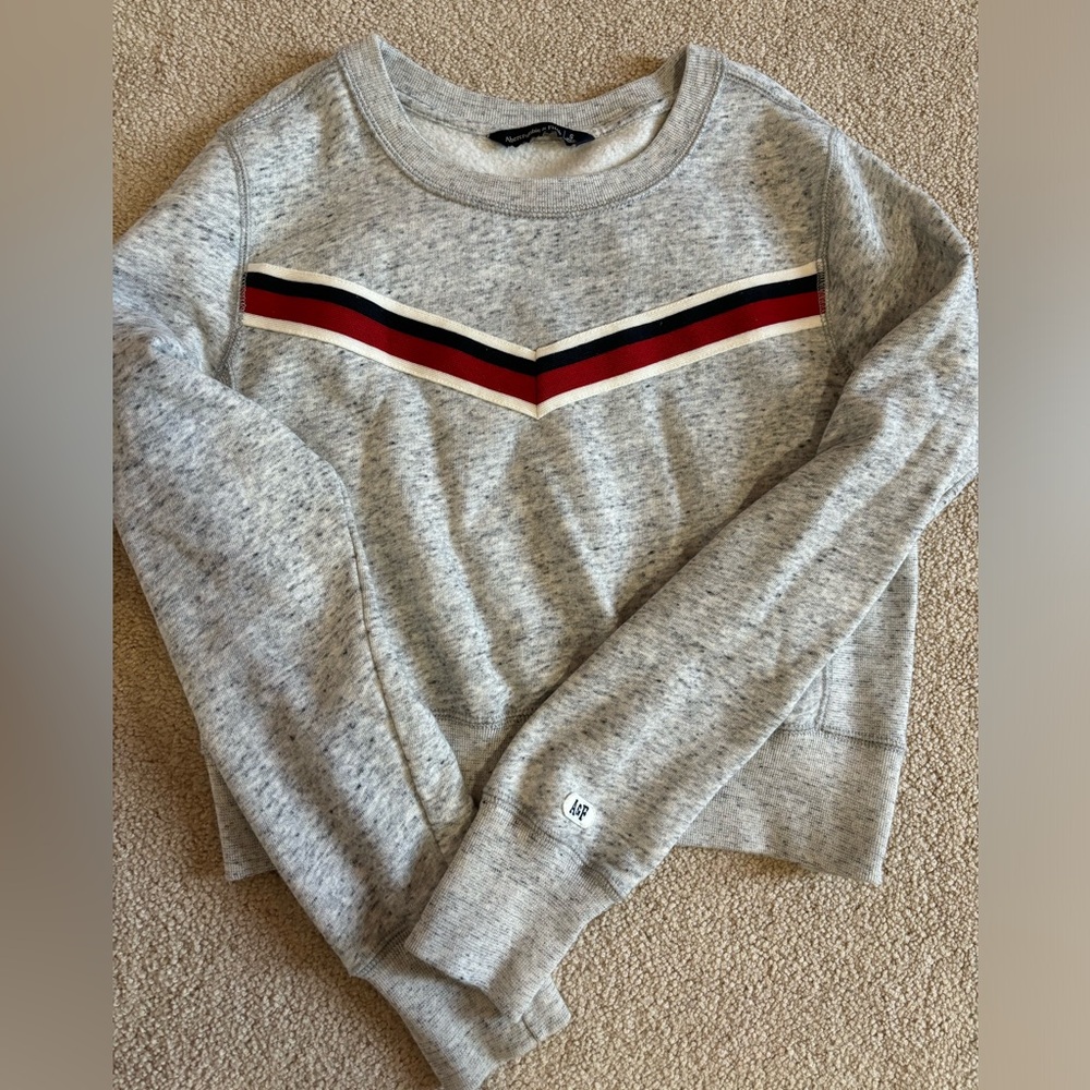 Abercrombie cropped sweatshirt